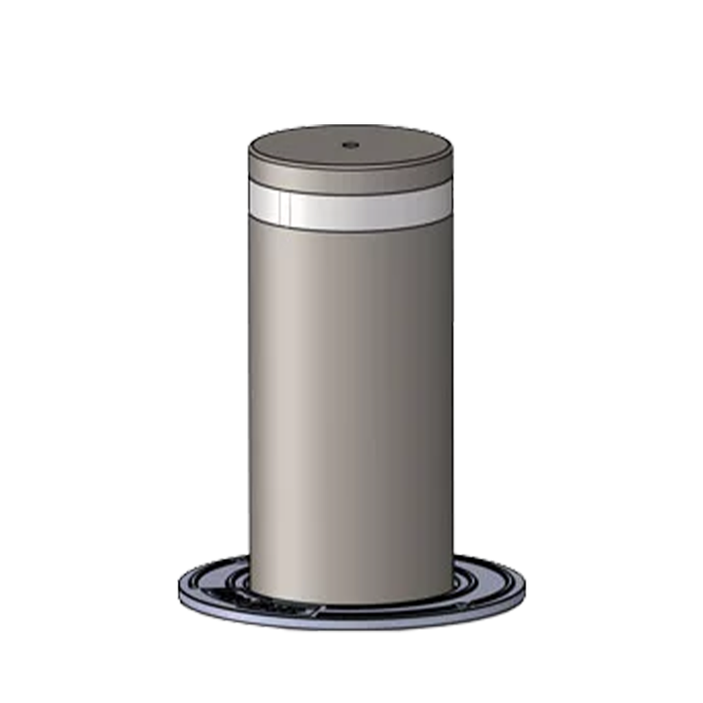 Image d'une borne escamotable manuelle de contrôle d'accès