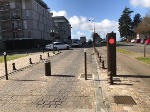 Photo d'unz Borne escamotable automatique de contrôle des accès à Bourges